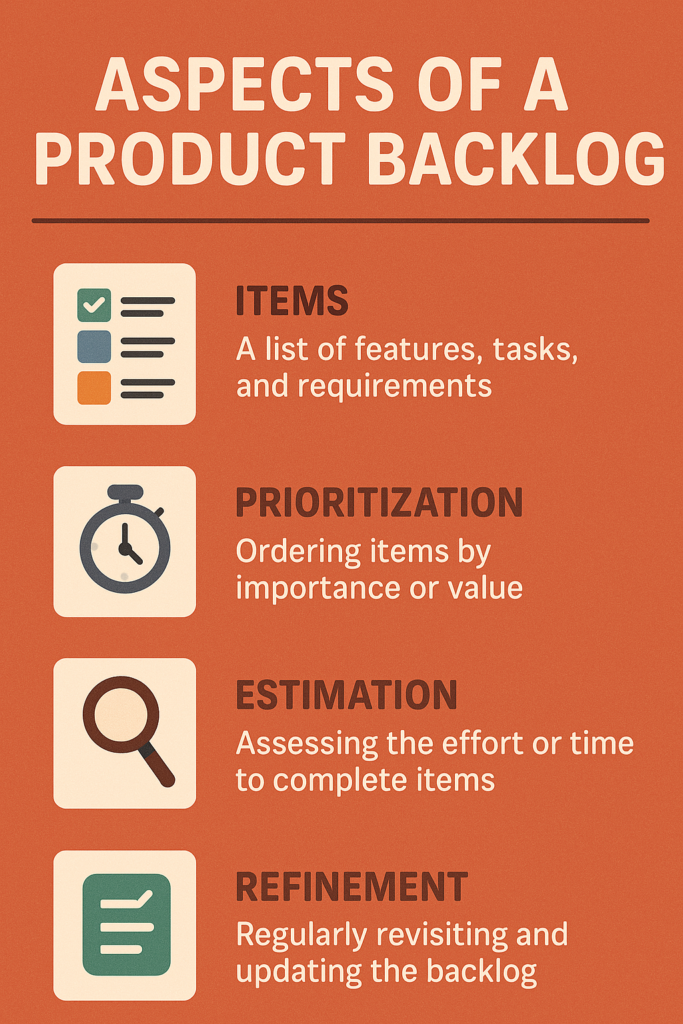 Product backlog template